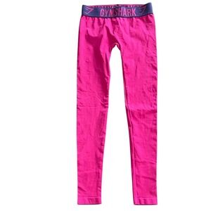Gymshark Womens Vibrant Pink Leggings Small